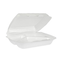 Menu-box trójdzielny biały 160szt.