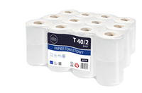 Papier toaletowy celulozowy biały T40 Professional 2 warstwy 24szt.