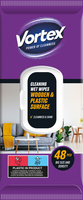 VORTEX chusteczki nawilżane do mebli, flip top, 48 sztuk