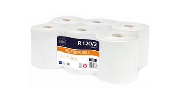Ręcznik celulozowy maxi biały R120 6szt. 2 warstwy