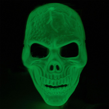 Maska świecąca w ciemności - czaszka