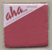 Serwetki 15x15 120 szt. bordowe