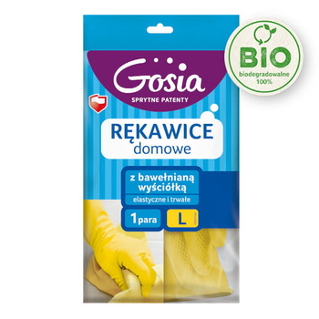 Rękawice domowe GOSIA rozmiar L