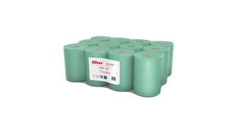 Ręcznik mak mini zielony R65 12szt. 1 warstwa