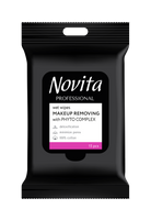 HURT - Novita profesjonalne chusteczki nawilżane do demakijażu 15 sztuk x 14 op