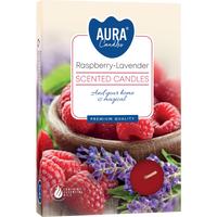 Podgrzewacze zapachowe Malina Lawenda 6szt 4h