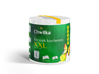 HURT - Ręcznik papierowy XXL 300list.Chwilka Delux biały x6szt