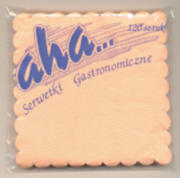 Serwetki 15x15 120 szt. łosoś