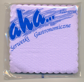 Serwetki 15x15 120 szt. wrzosowe