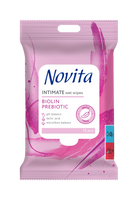 HURT - Novita chusteczki nawilżane intymne Biolin prebiotyk 15 sztuk x 14 op