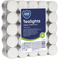 Świeczki podgrzewacze 100szt kostka 4h