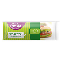 Woreczki śniadaniowe na rolce GOSIA 100 szt.