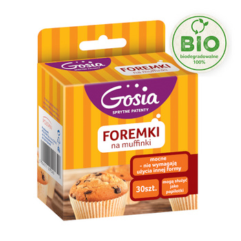 Foremki na muffinki BIO GOSIA 30 szt.