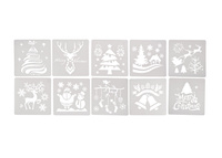 Szablony świąteczne wielokrotnego użytku (2 szt.)