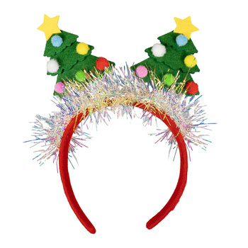 Opaska na głowę - choinki
